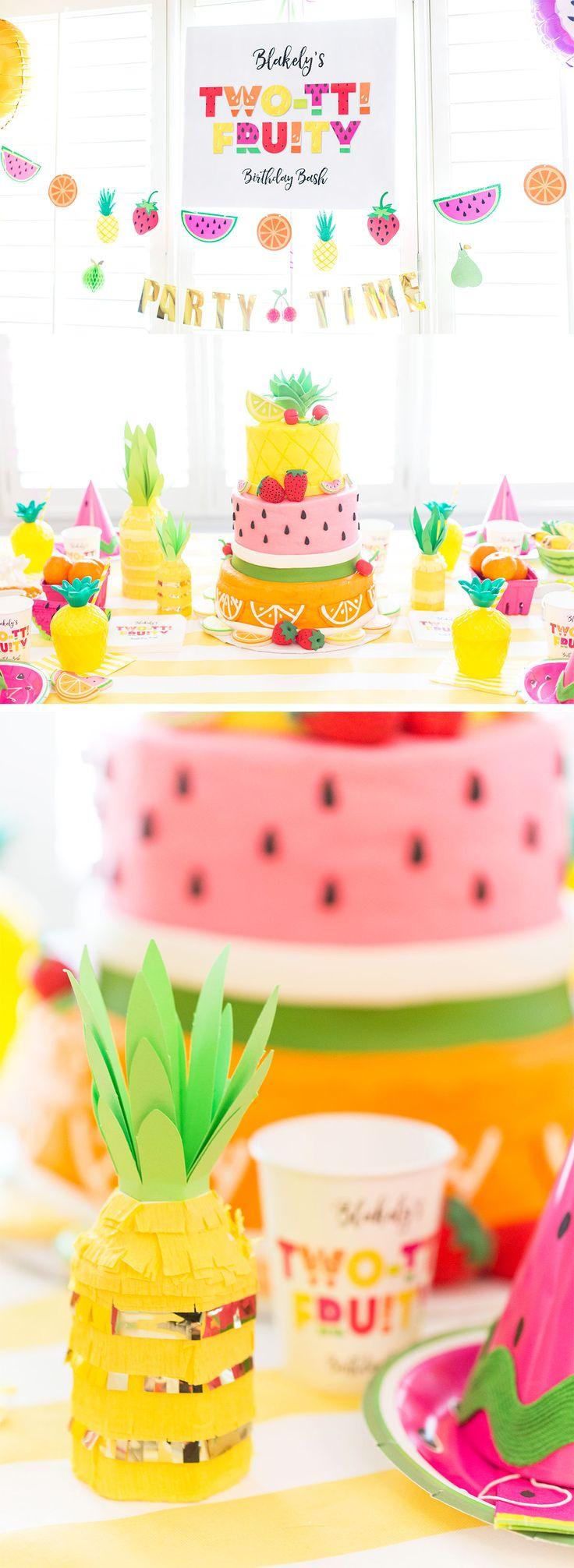 Mariage - Two-tti Fruity Birthday Party: Blakely Turns 2