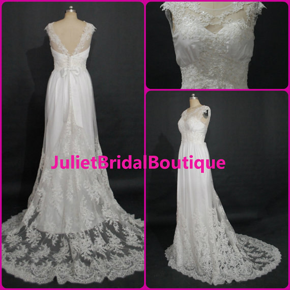 Mariage - Rustic wedding dress ,Boho wedding dress,Bohemian wedding,Vintage wedding,Beach wedding dress,wedding dress, Beach wedding,Boho bridal gown