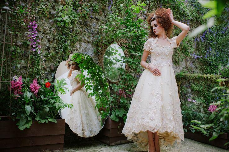 Wedding - Joanne Fleming Design: 'Irina'....for A Gothic Fairytale Bride