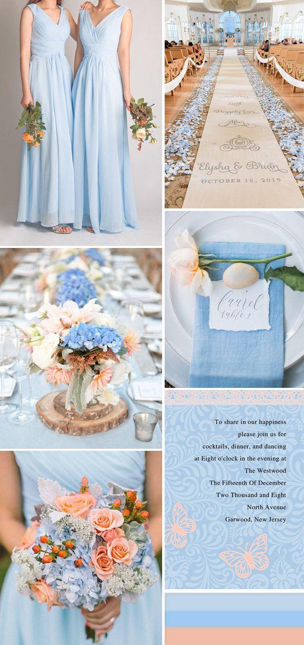 Mariage - Seven Perfect Blue Wedding Color Ideas And Bridesmaid Dresses