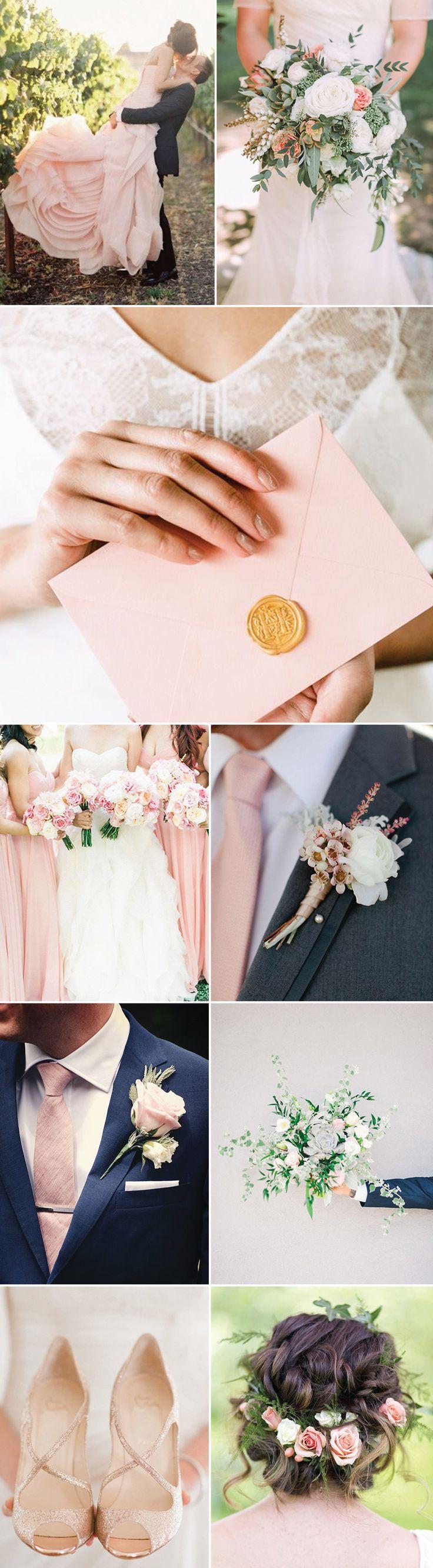 Mariage - Rose Quartz Wedding Inspiration    