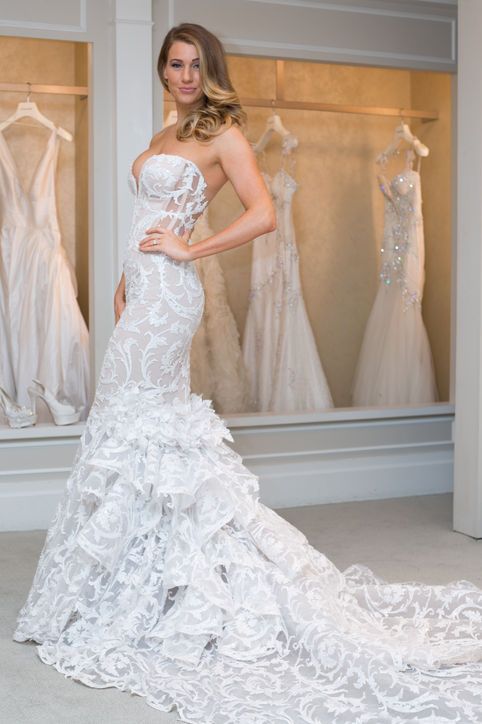 New Pnina Tornai Wedding Dresses See A Real Bride Model 6 Hot Off New Pnina Tornai Wedding Dresses See A Real Bride Model 6 Hot Off The Runway Gowns