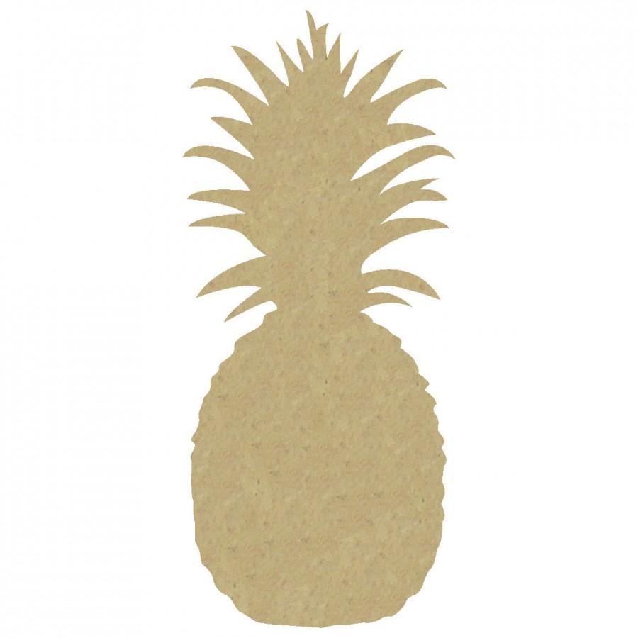 Wedding - Unfinished Wooden Shapes (PINEAPPLE) - Unpainted -- Perfect for Crafts, DIY, Nursery, Kids Rooms, Weddings – Sizes 2” to 46”