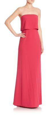 Mariage - Halston Heritage Strapless Tiered Top Gown