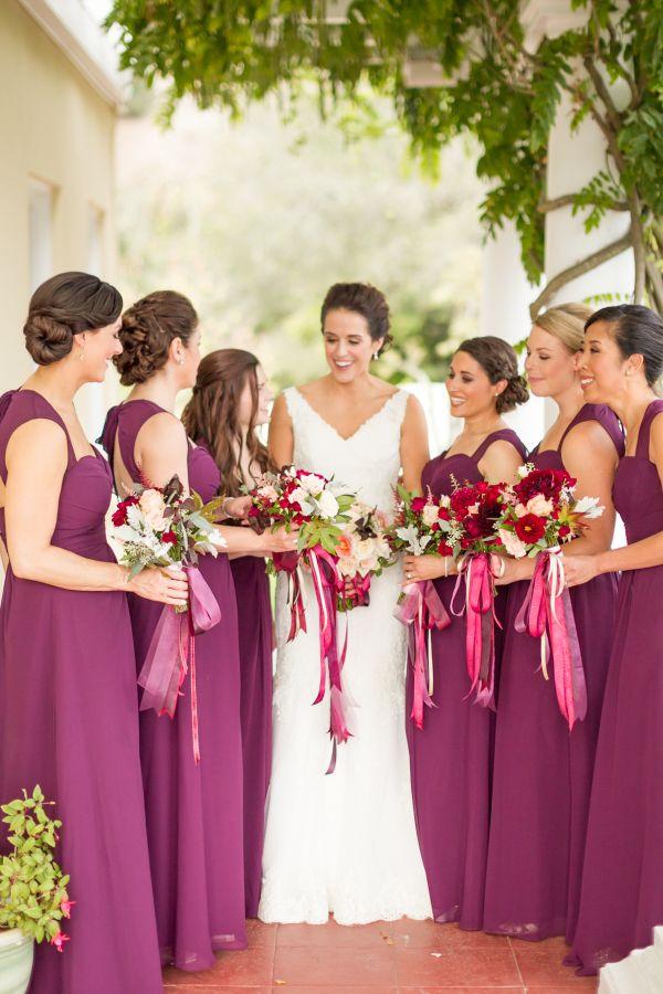 Mariage - Rich, Fall-Inspired Hues Make A Wedding Palette Statement