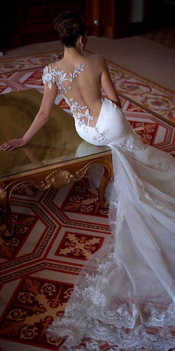 زفاف - 15 Gorgeous Tattoo Effect Wedding Dresses
