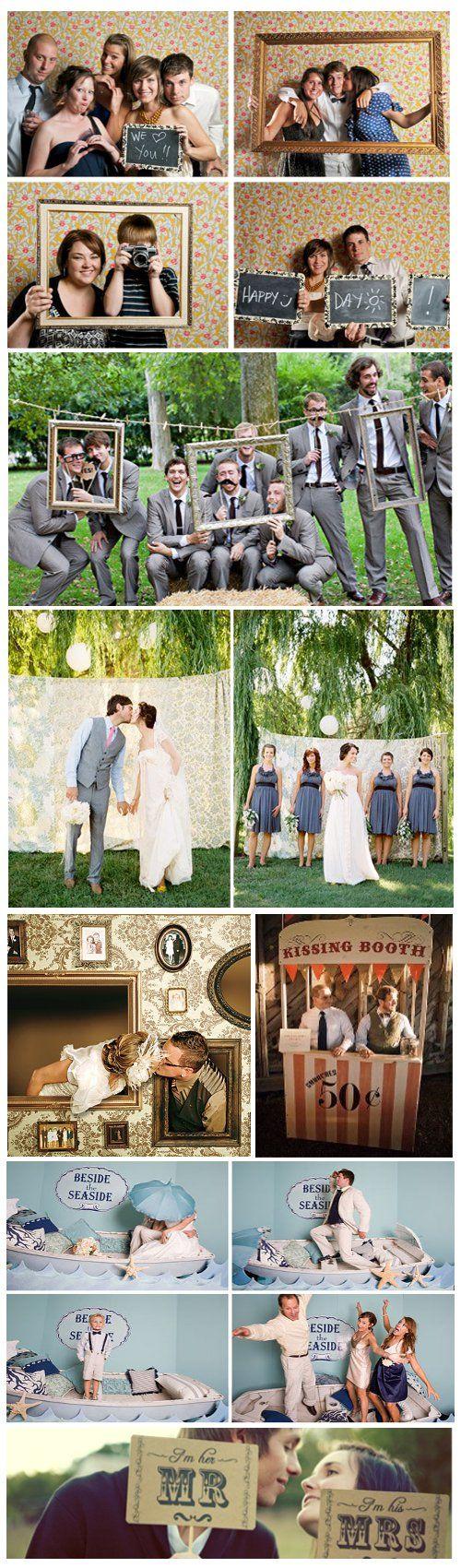 Hochzeit - Wedding Photo Booth Ideas 