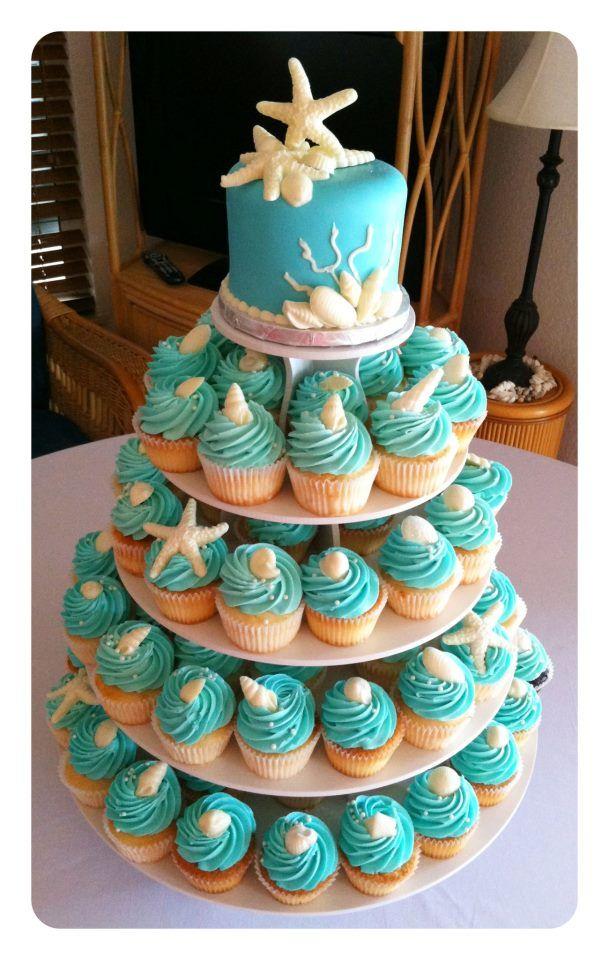 زفاف - 10 Super Cute Birthday Cupcake Tower Ideas