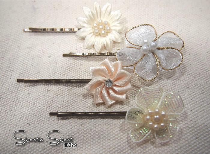 Mariage - Set of 4 Bridal Hair Pin, Wedding Hair Pin, Bridesmaid hair accessory, Bridesmaid Hair Pin, Rhinestone Hair Pin