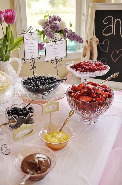 Wedding - Crepe Bar)Crepe Filling – White Chocolate Mousse And Cream Cheese Mousse