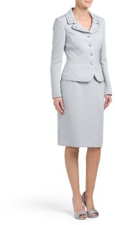 Mariage - File Skirt Suit