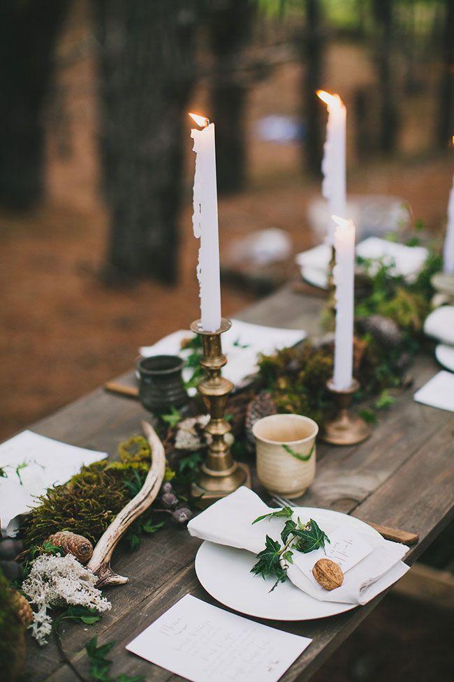 Свадьба - Enchanting Forest Wedding Inspiration
