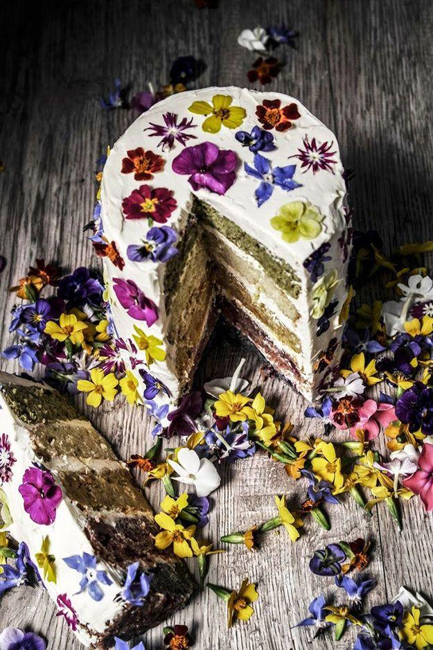 Wedding - Bohemian Wedding Cake