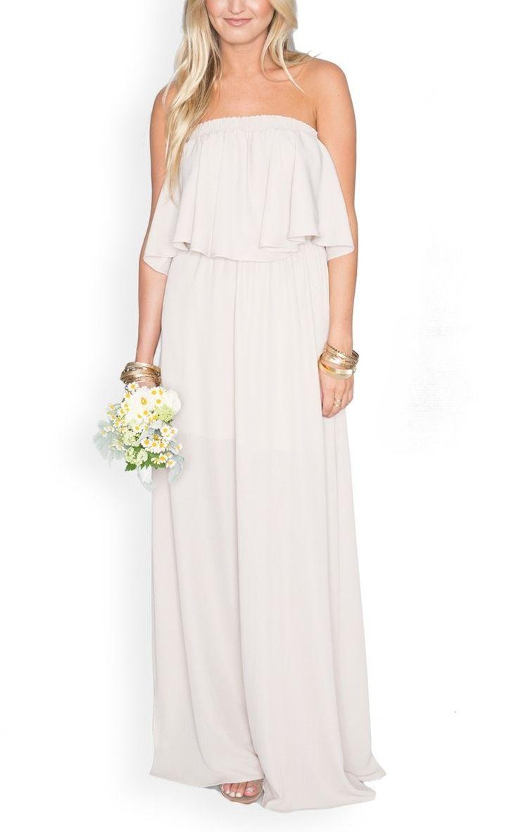 Mariage - 'Hacienda' Convertible Off The Shoulder A-Line Gown