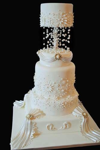Mariage - Round Wedding Cake  — Round Wedding Cakes