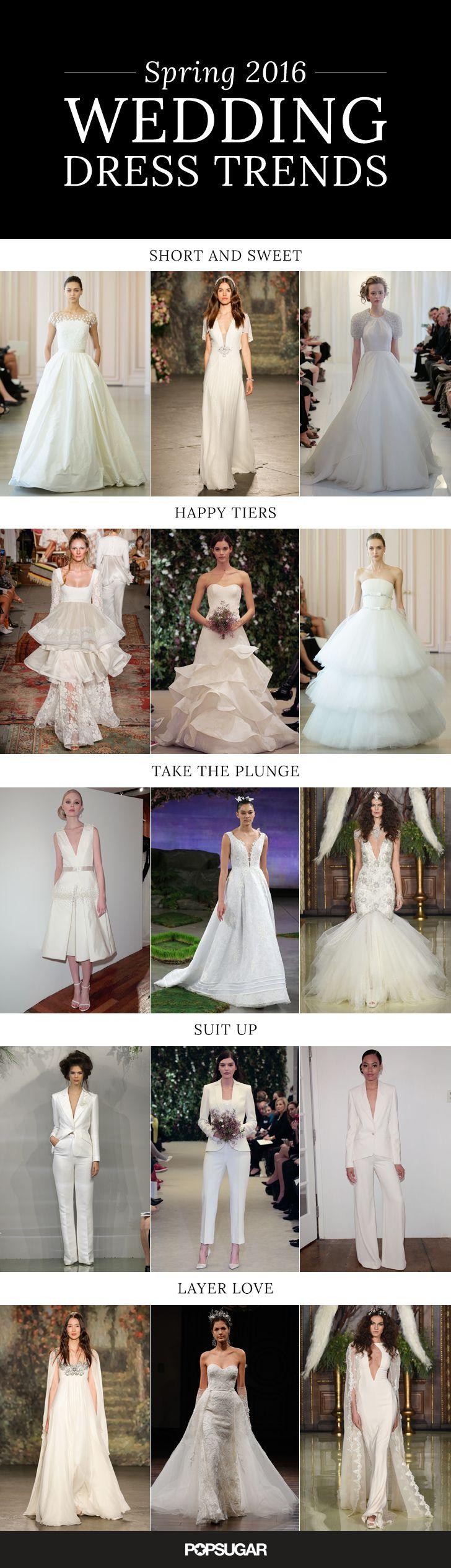 Hochzeit - 5 Bridal Trends To Know If You're Getting Married In 2016
