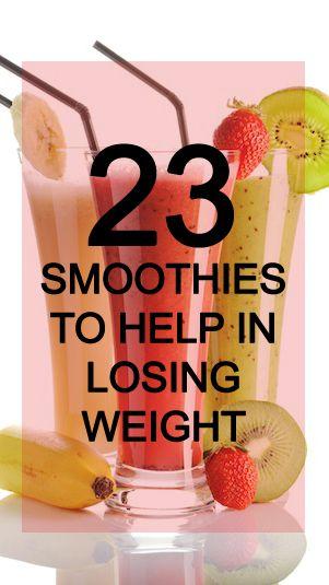 Mariage - 23 Smoothies To Help In Losing Weight