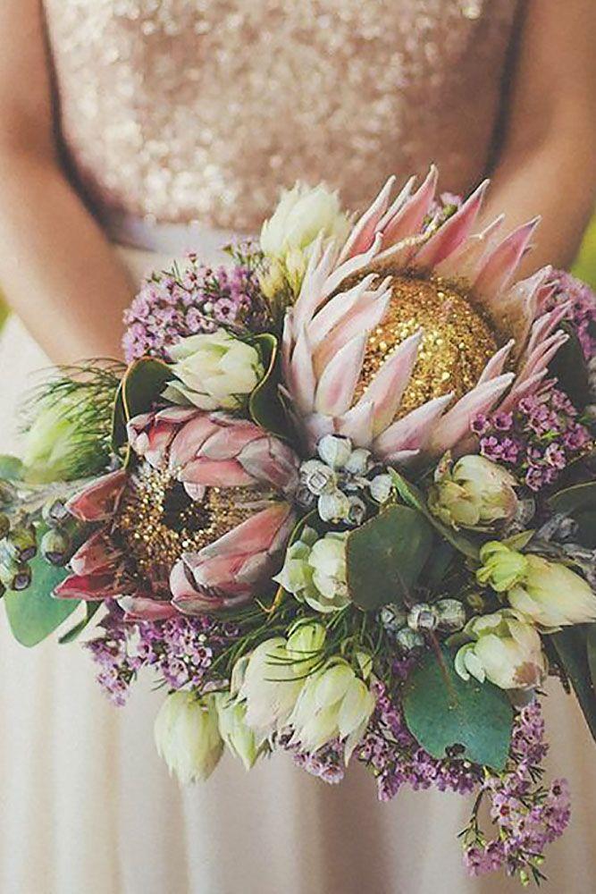 زفاف - 30 Wedding Bouquets That Are Beautiful & Unique