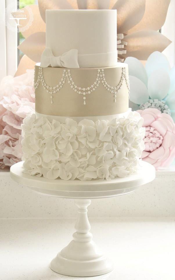 زفاف - 35 Chic Classy Wedding Cake Inspiration