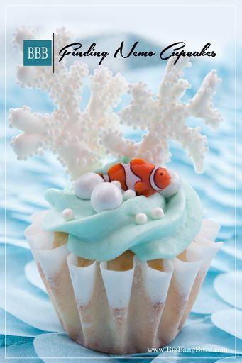 Hochzeit - Finding Nemo Cupcakes