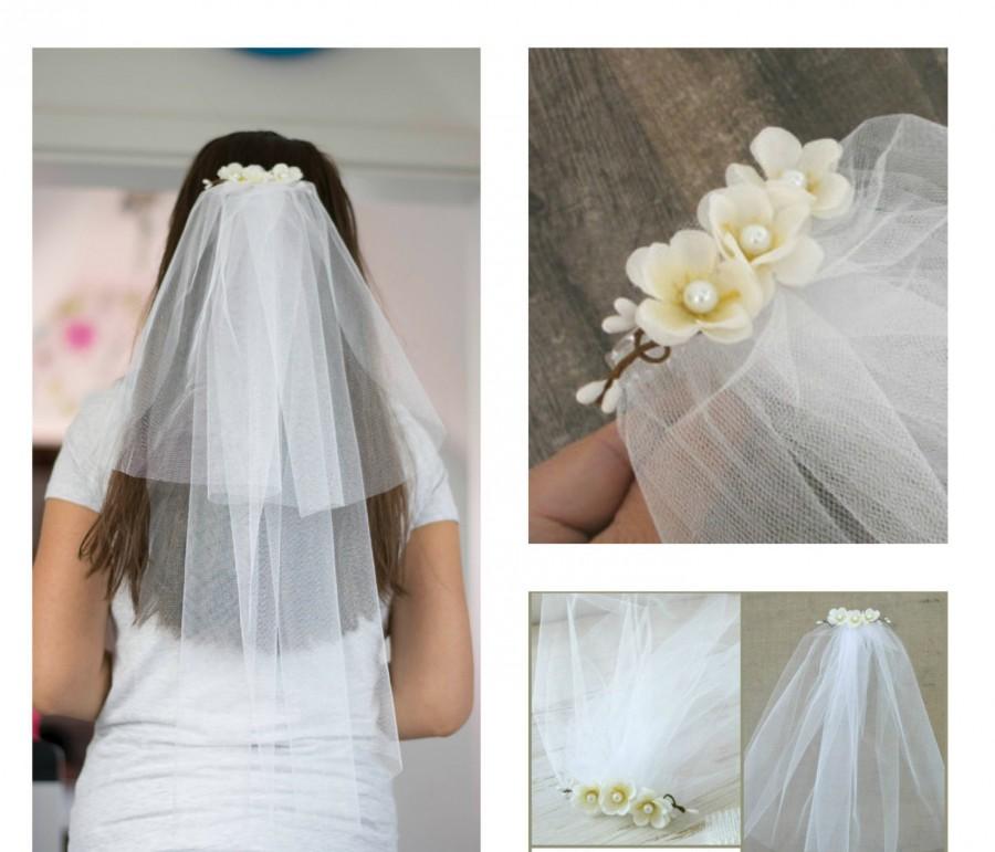 Bachelorette Veil Bridal Shower Veil Party Accessory Headband Veil