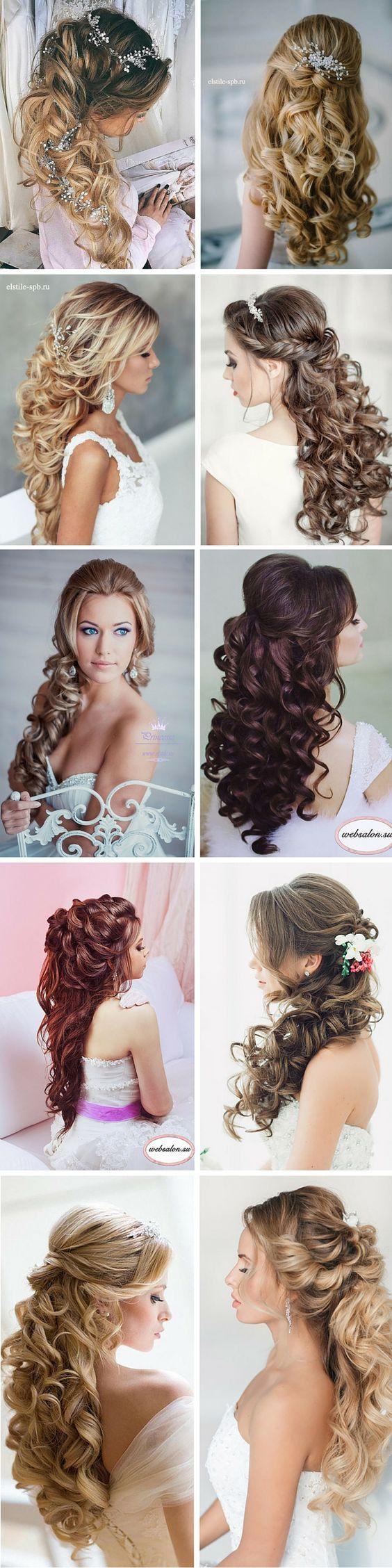 Свадьба - 200 Bridal Wedding Hairstyles For Long Hair That Will Inspire