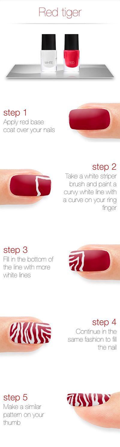 Wedding - 25 Easy Step By Step Nail Tutorials For Girls