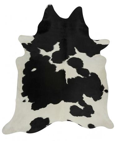 Mariage - Black and White Cowhide Rug For Sale 