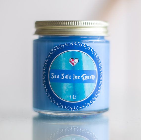 Hochzeit - Sea Salt Ice Cream Soy Candle (4 Oz)