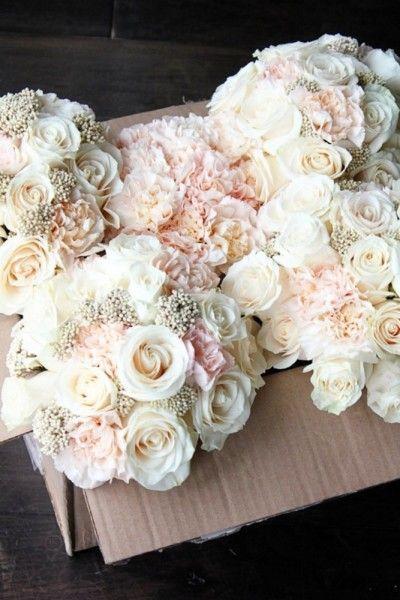 Wedding - Gold and Blush Wedding Bouquet