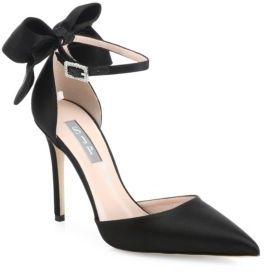Mariage - SJP by Sarah Jessica Parker Trance Satin Point-Toe Bow Pumps