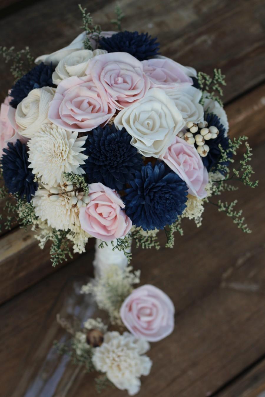 Hochzeit - Sola Bouquet, wedding bouquet, bridal bouquet, bridesmaid bouquet, sola flowers