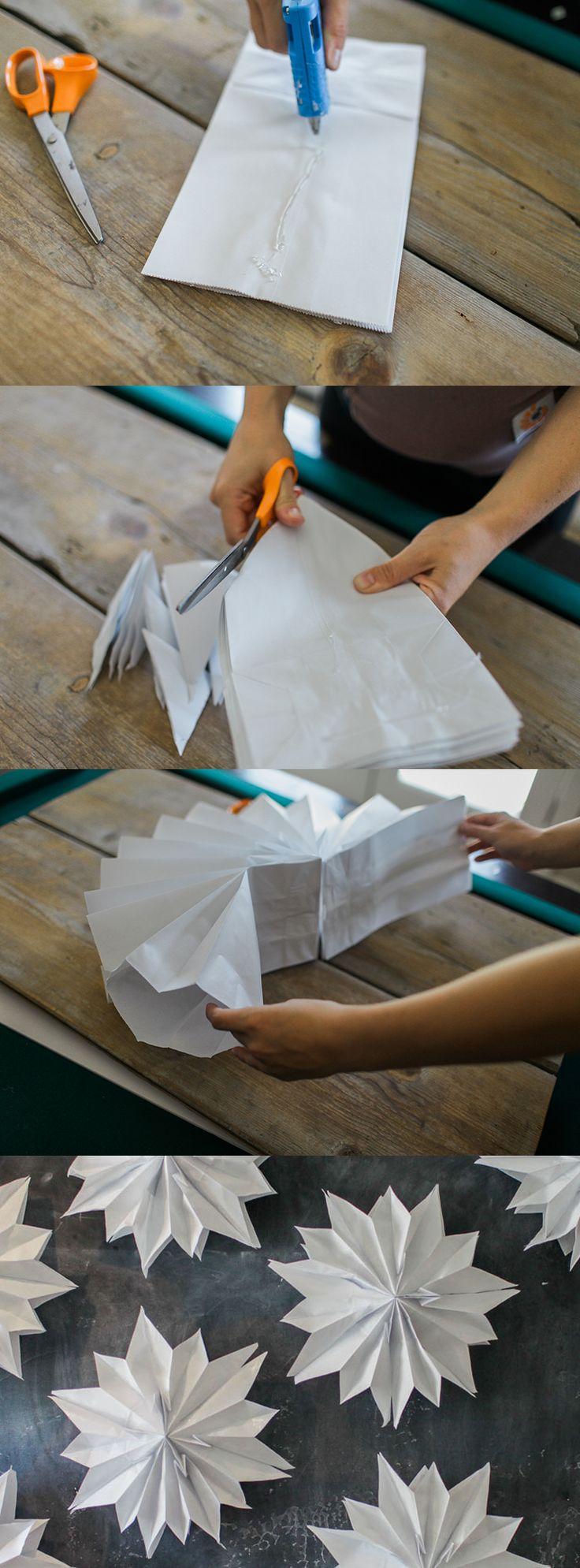 Hochzeit - Giant Paper Bag Stars