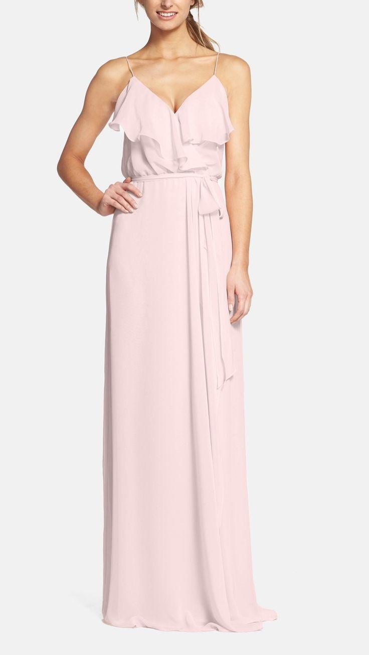 Mariage - Nouvelle AMSALE Ruffle Front Chiffon Gown 