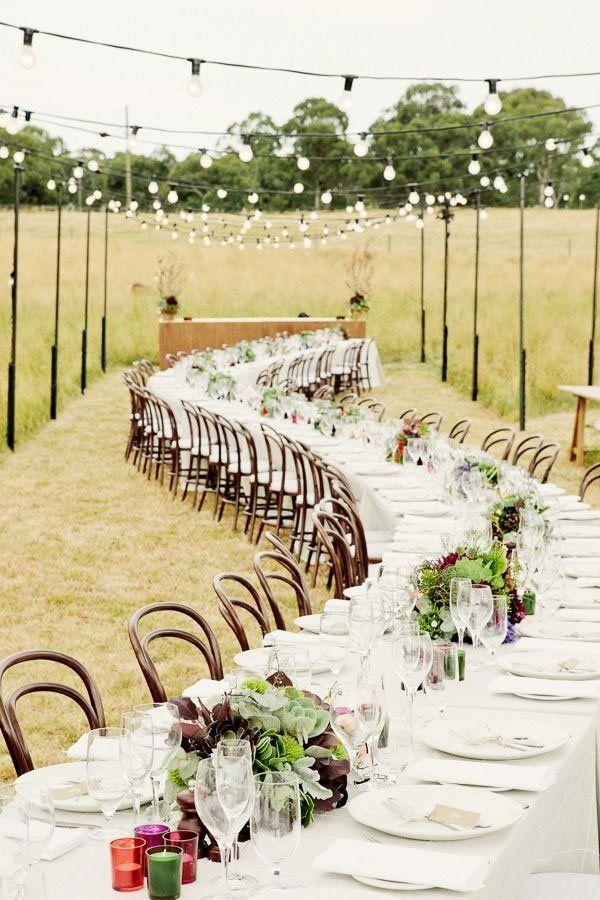 Mariage - 25 Of The Most Beautiful Wedding Reception Decor And Table Settings Ideas I've Ever Seen