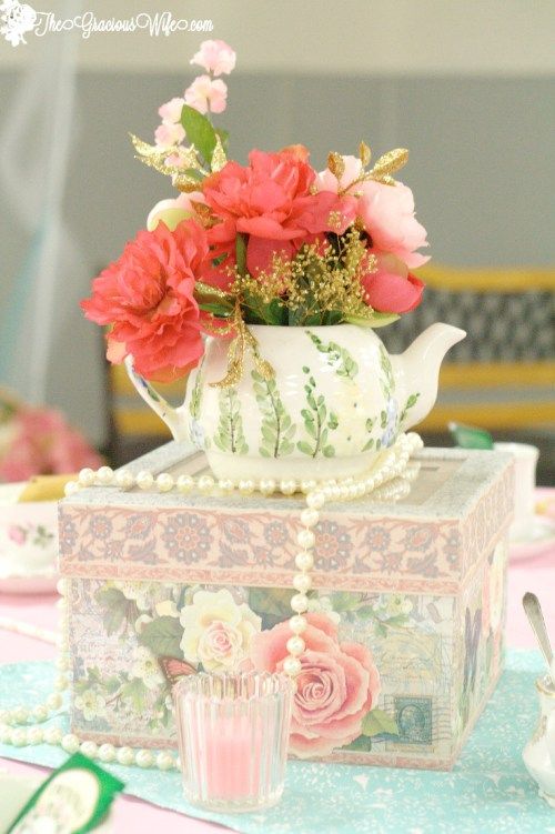 Wedding - Tea Party Bridal Shower Ideas