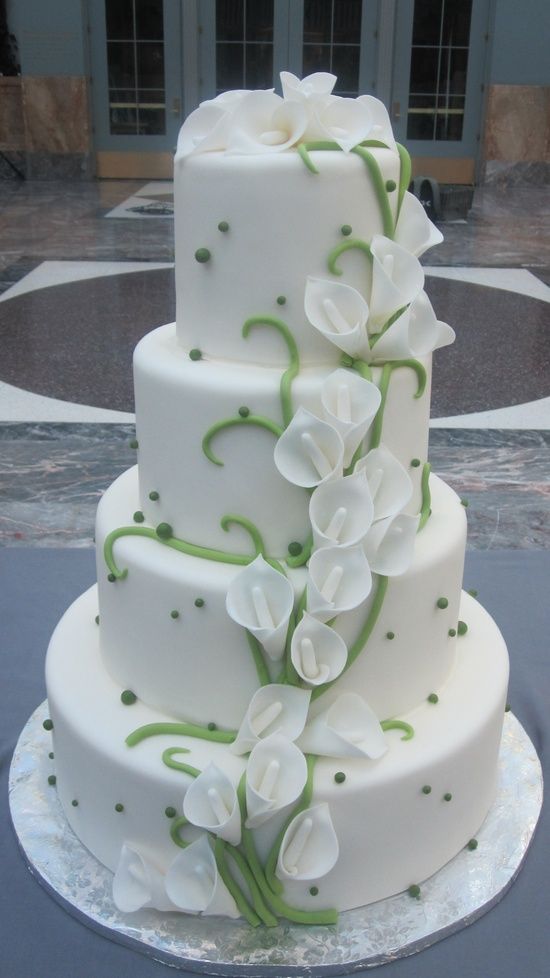 Hochzeit - Four-Layered Wedding Cake