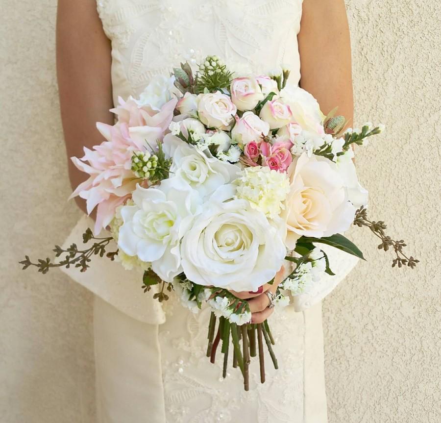 Свадьба - Bridal Bouquets, Bridal Bouquet, Wedding Bouquets, Wedding Flowers, Artificial Wedding Bouquet, Bridal Flowers, Silk Flower Bouquet, Flowers