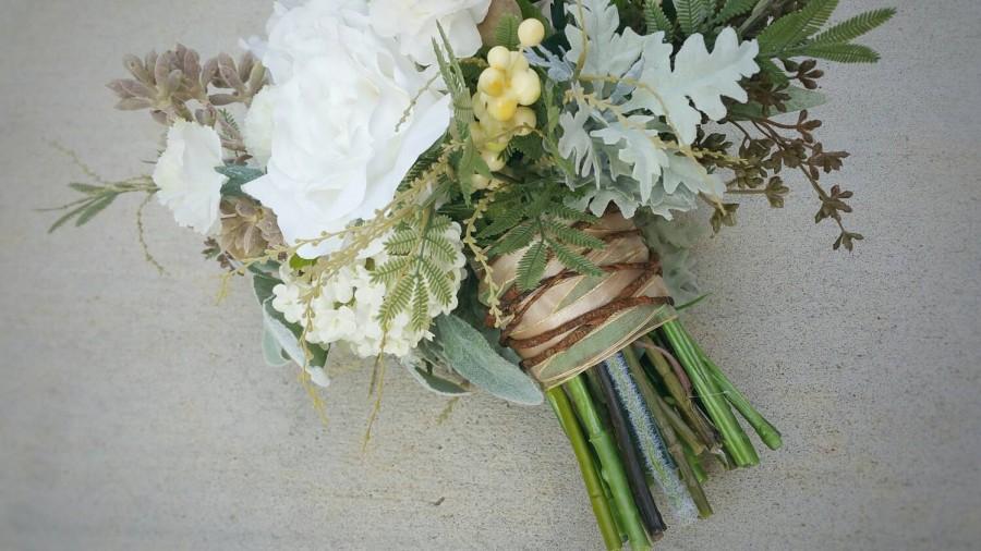 Hochzeit - Bridal Bouquets, Bridal Bouquet, Wedding Bouquets, Wedding Flowers, Artificial Wedding Bouquet, Bridal Flowers, Silk Flower Bouquet, Flowers