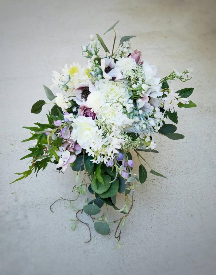 Hochzeit - Bridal Bouquets, Bridal Bouquet, Wedding Bouquets, Wedding Flowers, Artificial Wedding Bouquet, Bridal Flowers, Silk Flower Bouquet, Flowers