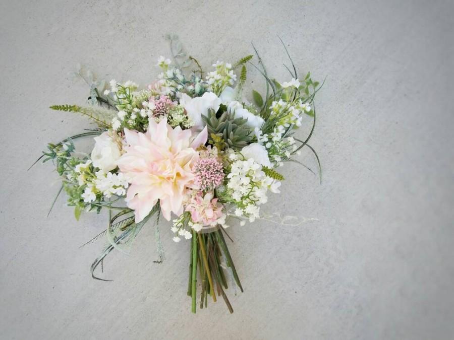 fake flower wedding bouquets