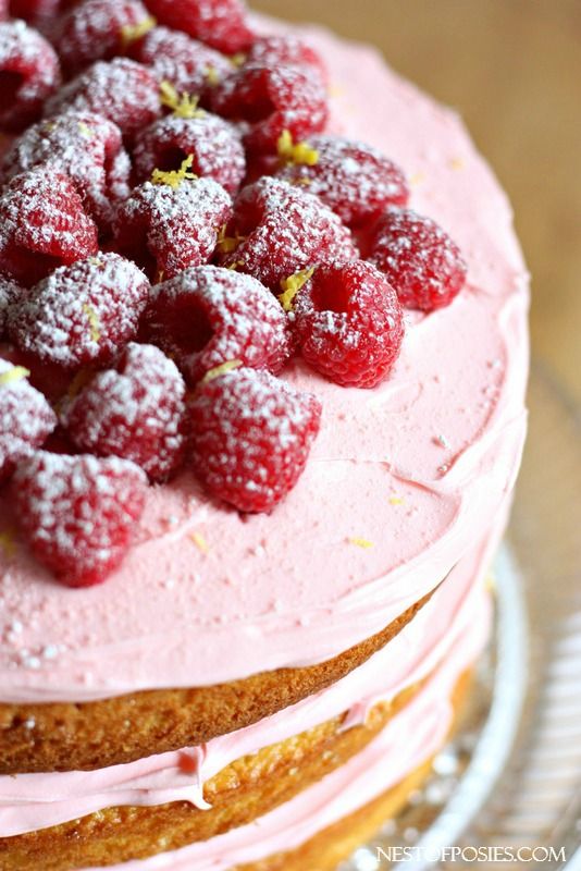 Wedding - Lemon Raspberry Cake