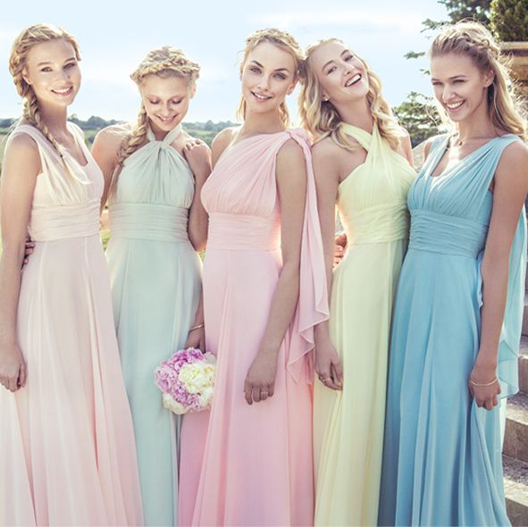 Hochzeit - Chic Bridesmaids, Prom And Dreamy Bridal Dresses