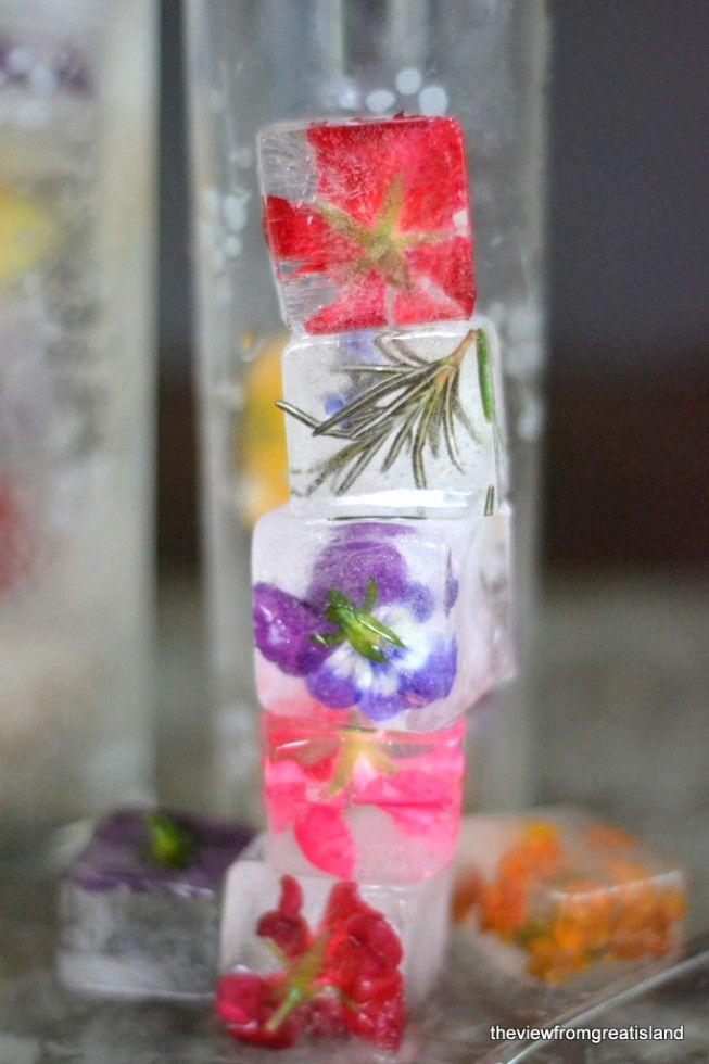 Mariage - Flower Ice Cubes