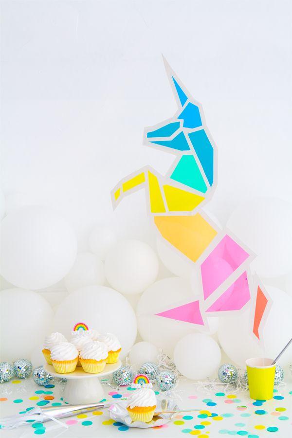 Mariage - DIY ‘Stained Glass’ Unicorn