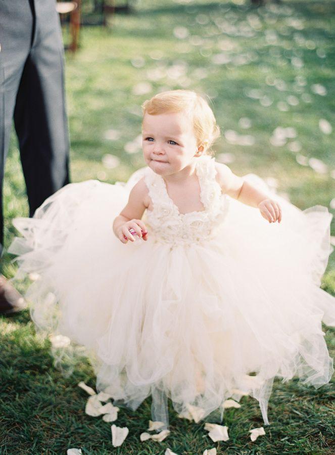 Wedding - Adorable Baby Boy "Walks" Down The Aisle To Wait For Mom (The Bride!)