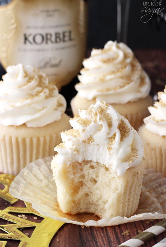 Wedding - Champagne Cupcakes