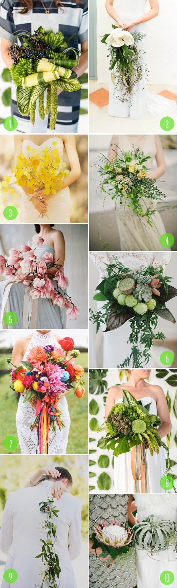 Hochzeit - Top 10: Unusual Bouquets