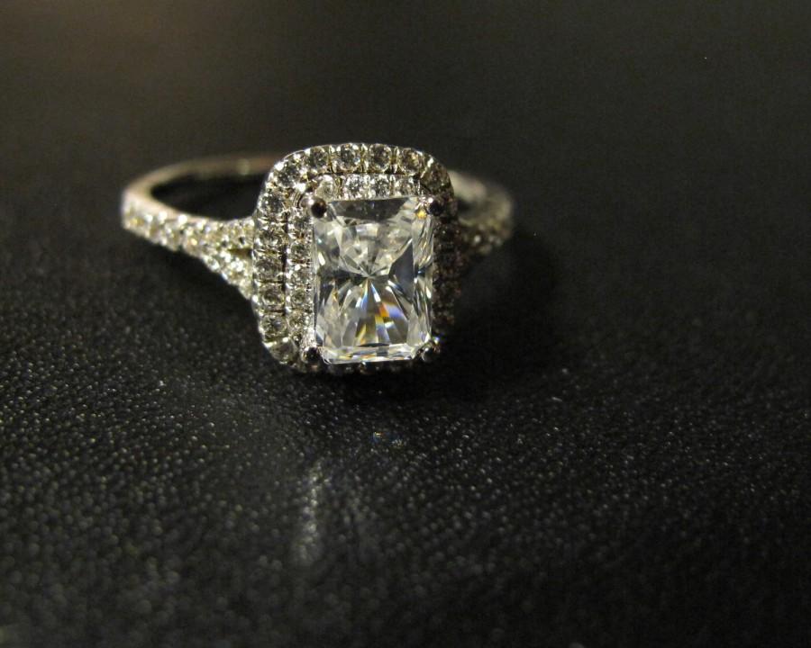 Wedding - Classic Designer Inspired Engagement Ring, Made to Order