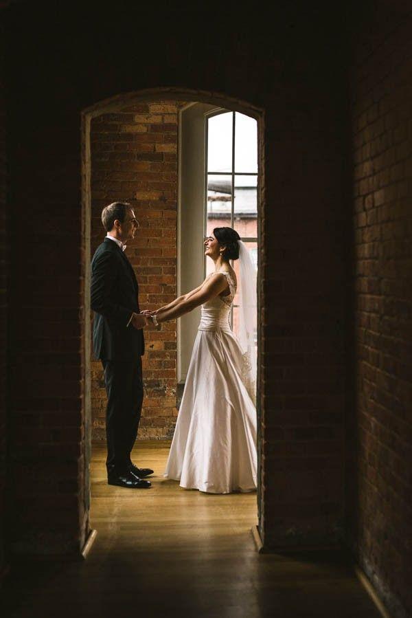 Свадьба - Jewish Tradition Meets Warehouse Chic In This Durham Wedding At The Cotton Room